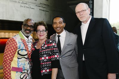 BeBe Winans and Charles Randolph-Wright, Molly Smith and  Edgar Dobie Photo