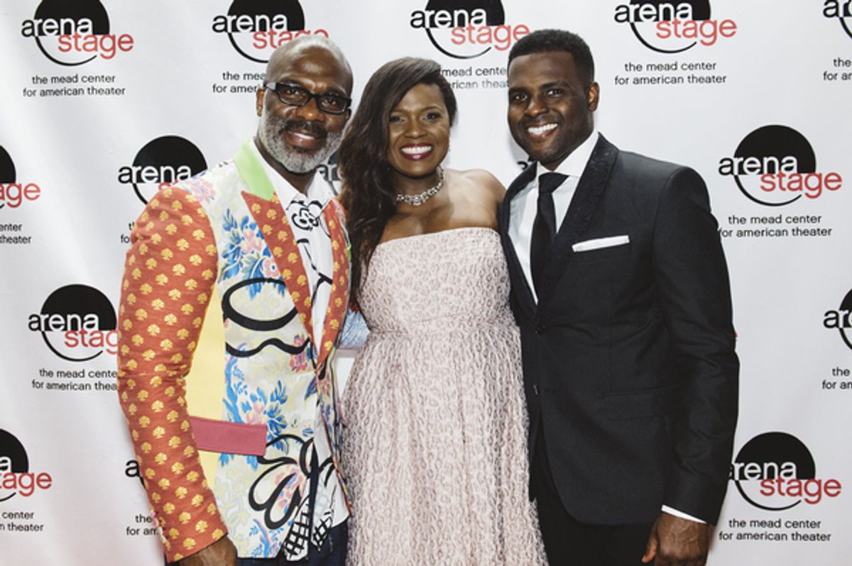 BeBe Winans, Deborah Joy Winans and Juan Winans at 