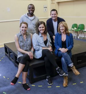 Phoebe Fildes, Laura Jane Matthewson, Shona White, Ashley Samuels, Nigel Richards Photo