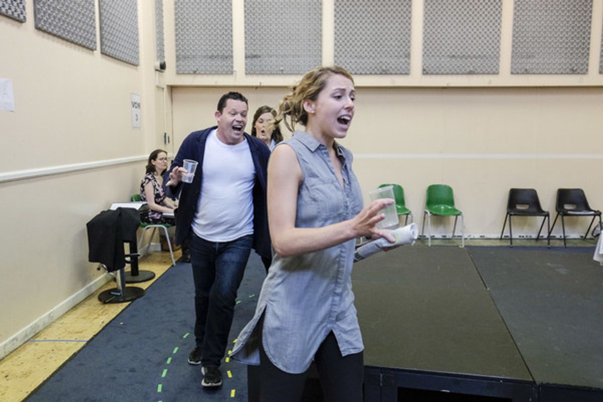 Lotte Wakeham (director), Nigel Richards, Laura Jane Matthewson, Phoebe Fildes at 