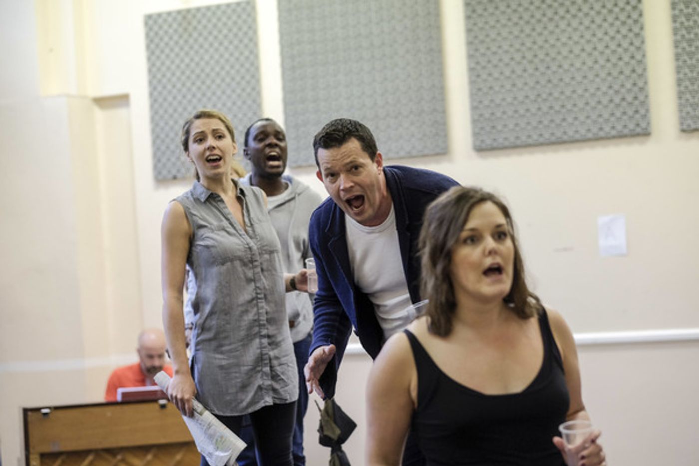 Photo Flash: In Rehearsal with Kander & Ebb's THE WORLD GOES ROUND in Scarborough  Image