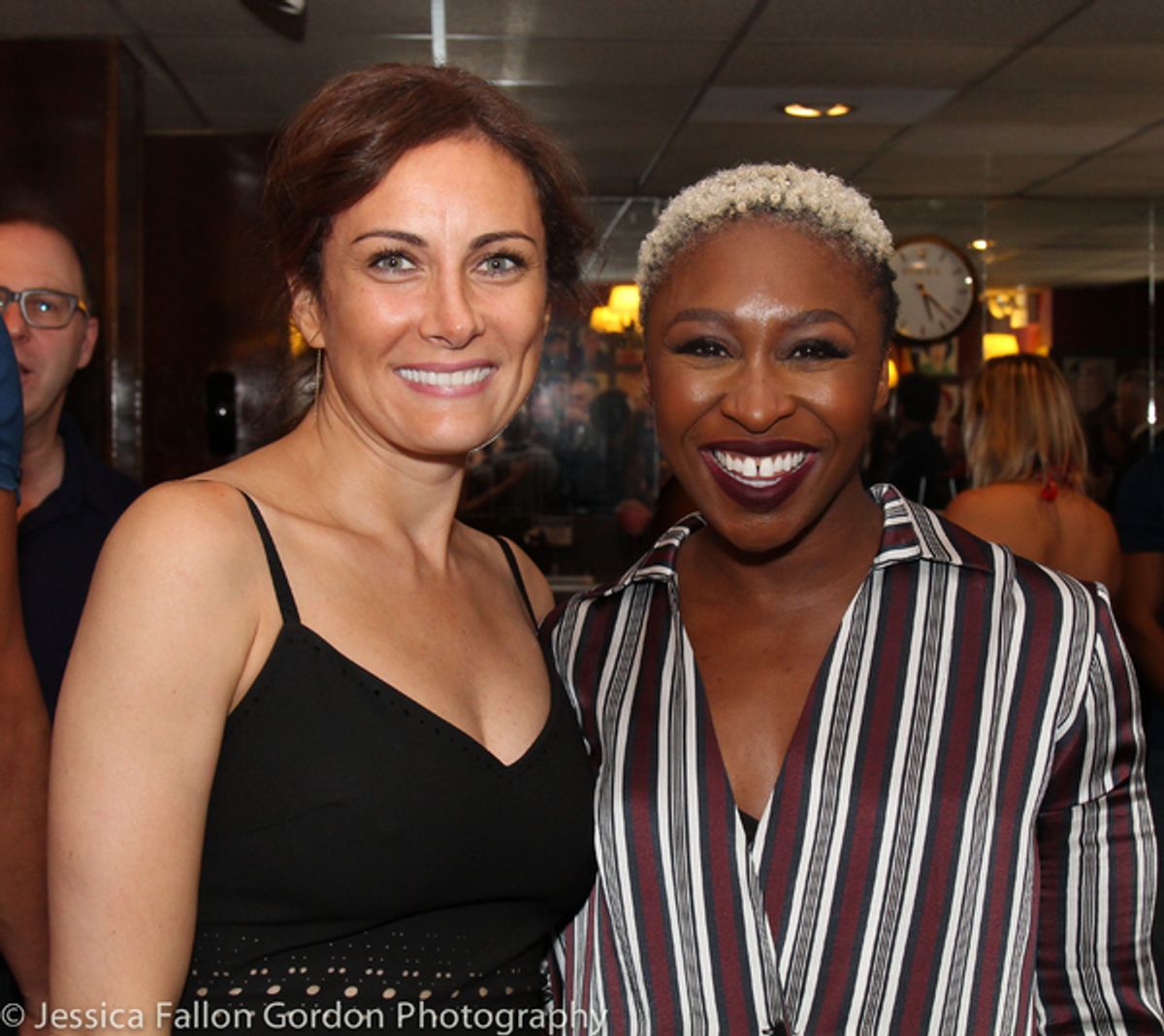 Laura Benanti and Cynthia Erivo at 