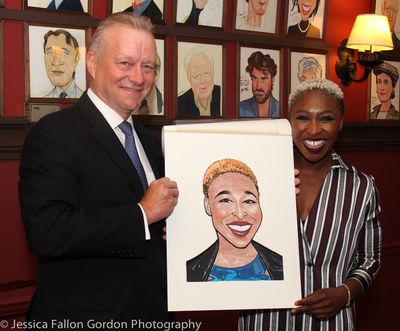 Max Klimavicius and Cynthia Erivo Photo