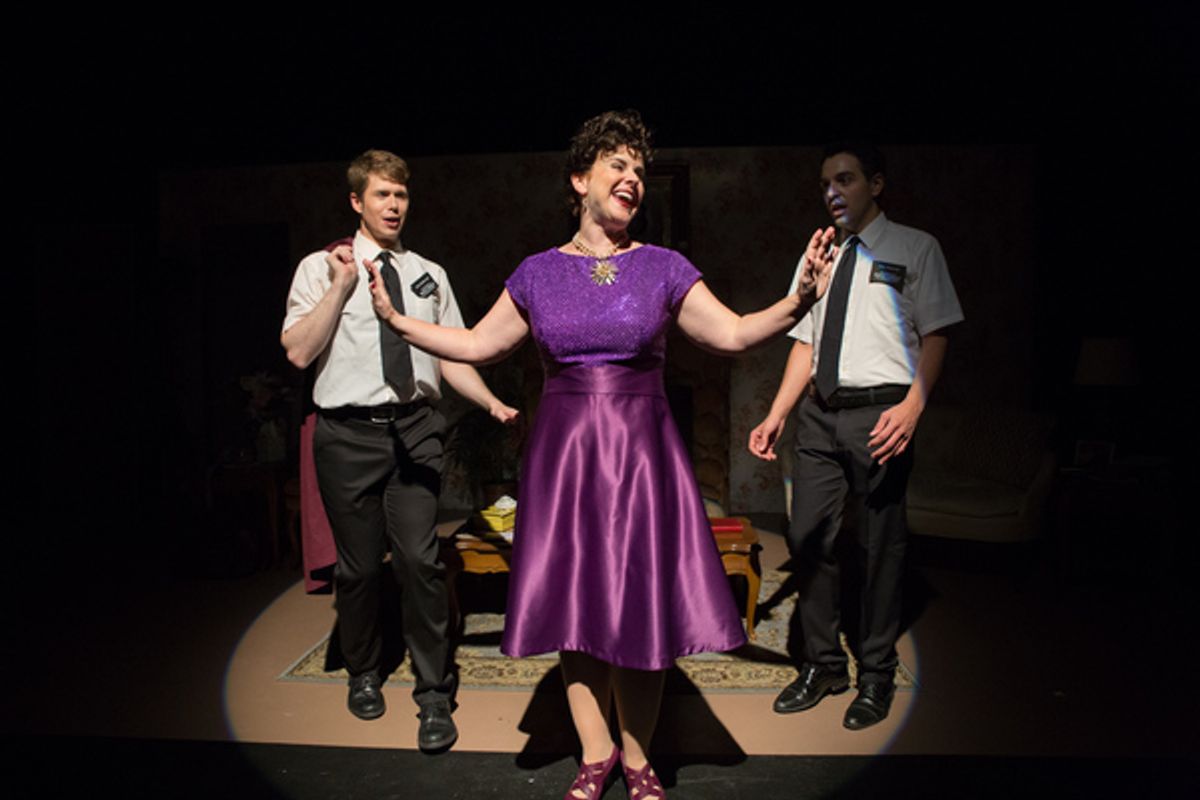 Theodore Johnpaul Adams, Gina Handy, and Nick Hardin at 