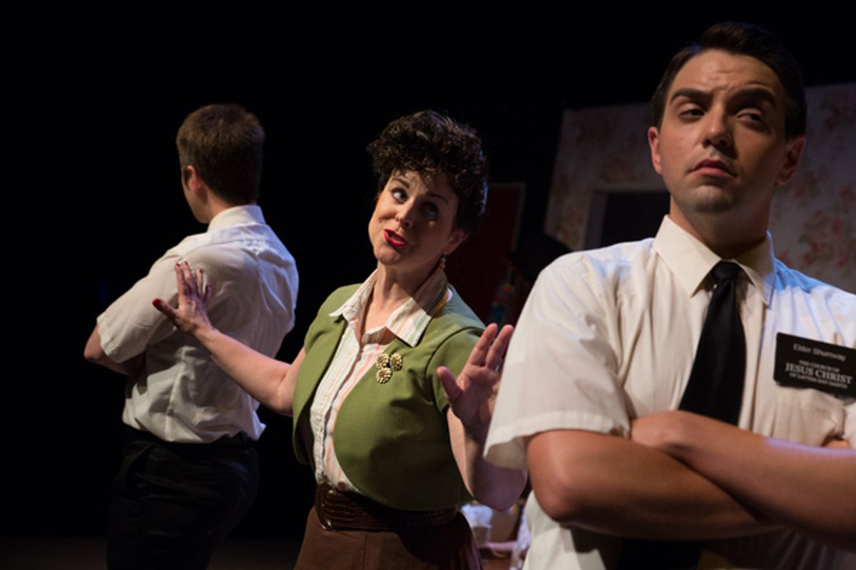 Theodore Johnpaul Adams, Gina Handy, and Nick Hardin at 