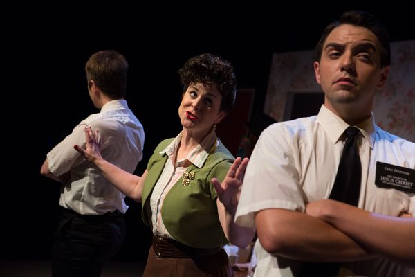 Theodore Johnpaul Adams, Gina Handy, and Nick Hardin Photo