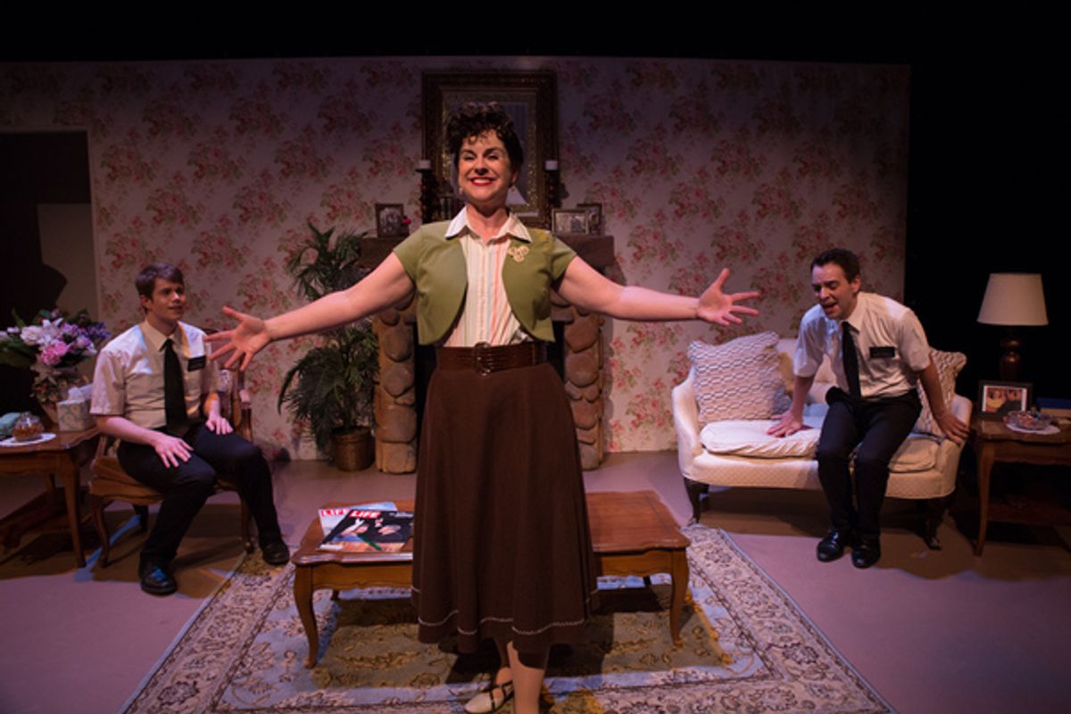 Theodore Johnpaul Adams, Gina Handy, and Nick Hardin at 