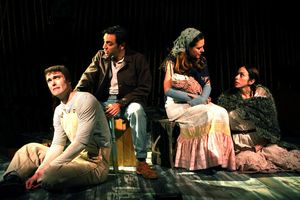 Patrick Mulryan, Ben Steinfeld, Claire Karpen and Emily Young Photo