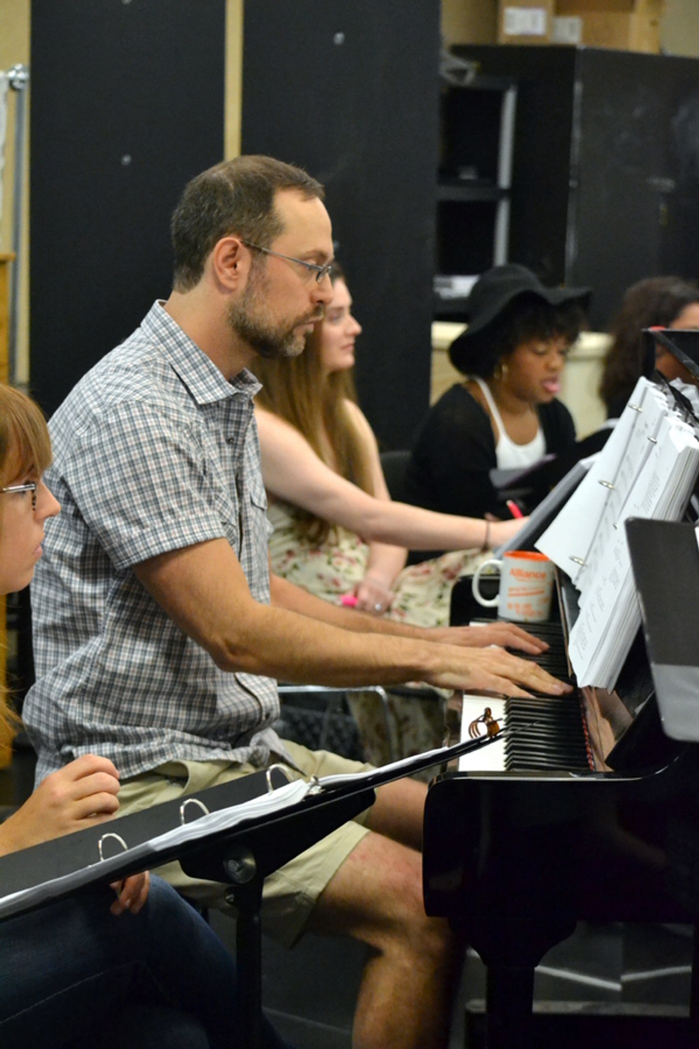 Photo Flash: In Rehearsal for THE PROM at Atlanta's Alliance Theatre with Christopher Sieber, Beth Leavel, Casey Nicholaw & More!  Image