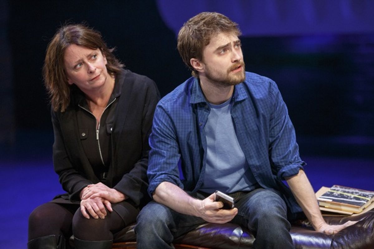 Rachel Dratch and Daniel Radcliffe at 