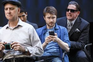 Daniel Radcliffe and Michael Countryman, Raffi Barsoumian, and Reg Rogers Photo