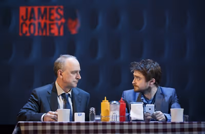Michael Countryman and Daniel Radcliffe Photo