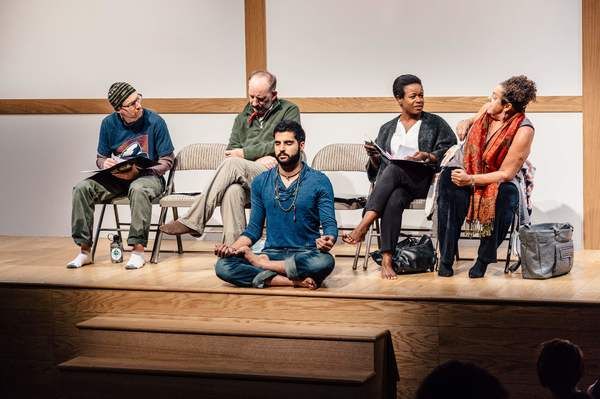 Brad Heberlee, Max Baker, Babak Tafti, Quincy Tyler Bernstine, and Marcia DeBonis  Photo