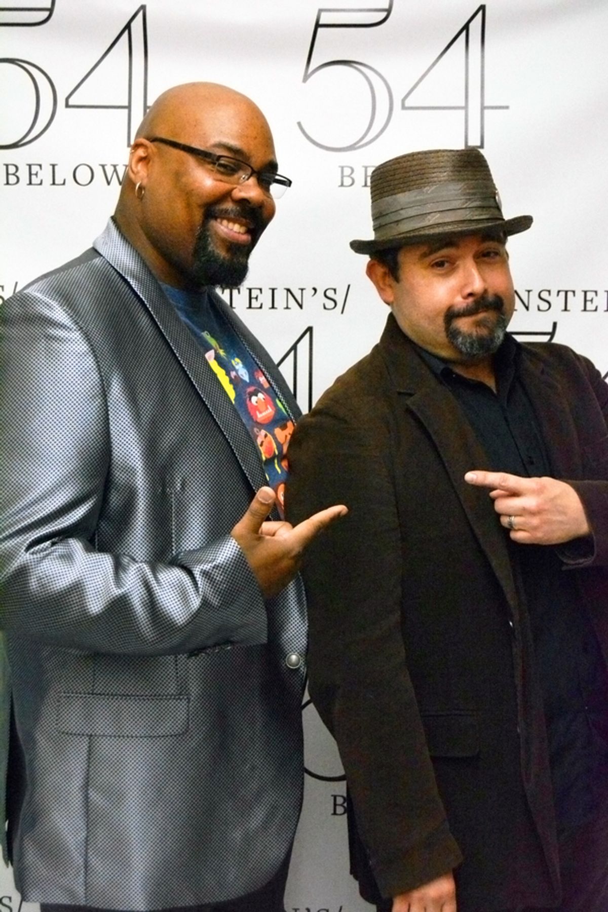 James Monroe Iglehart & Brian Gonzales at 