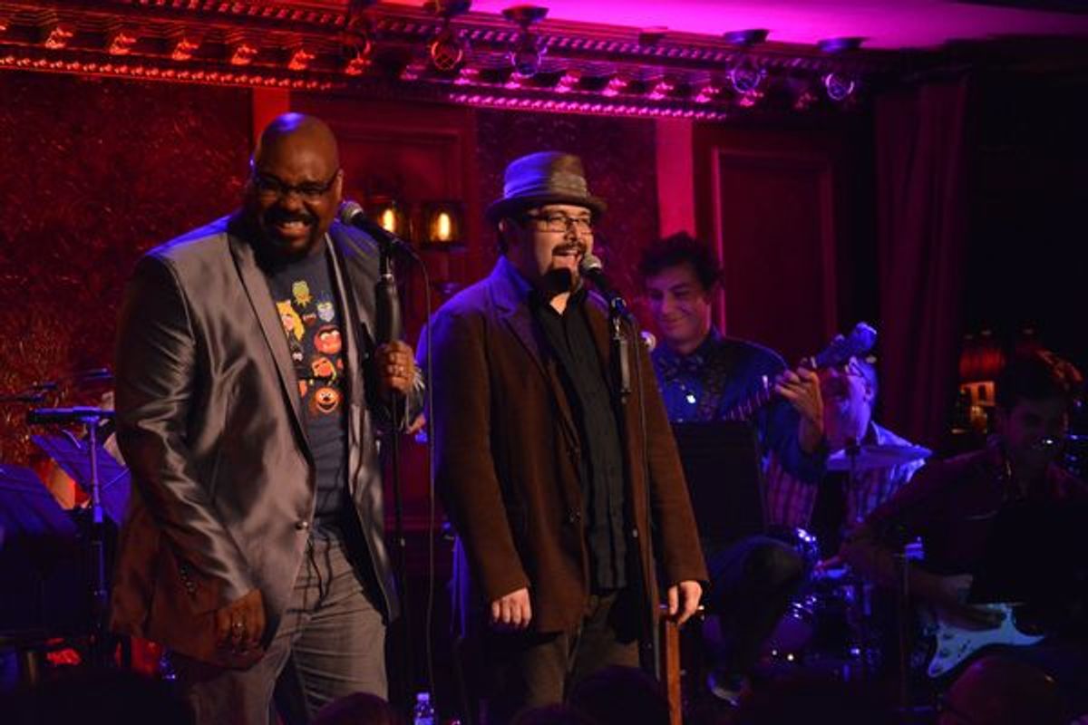 James Monroe Iglehart & Brian Gonzales at 
