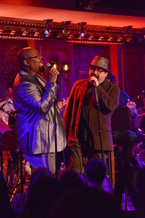 James Monroe Iglehart & Brian Gonzales Photo