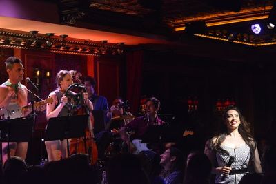 The Skivvies run into a strange creature (Lesli Margherita) Photo