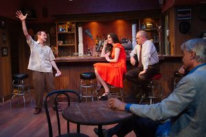 Larry Neumann, Jr. (Vince), Clare Cooney (Kaki), Randy Steinmeyer (Walt), Danny Sulli Photo