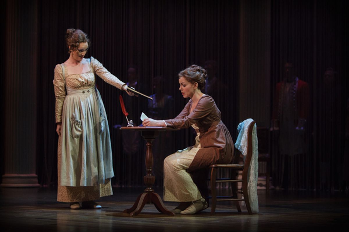 Jane Austen''s (Lindsie VanWinkle) sister, Cassandra (Jennifer Evans), pushes her to give one of her old manuscripts a second chance at 