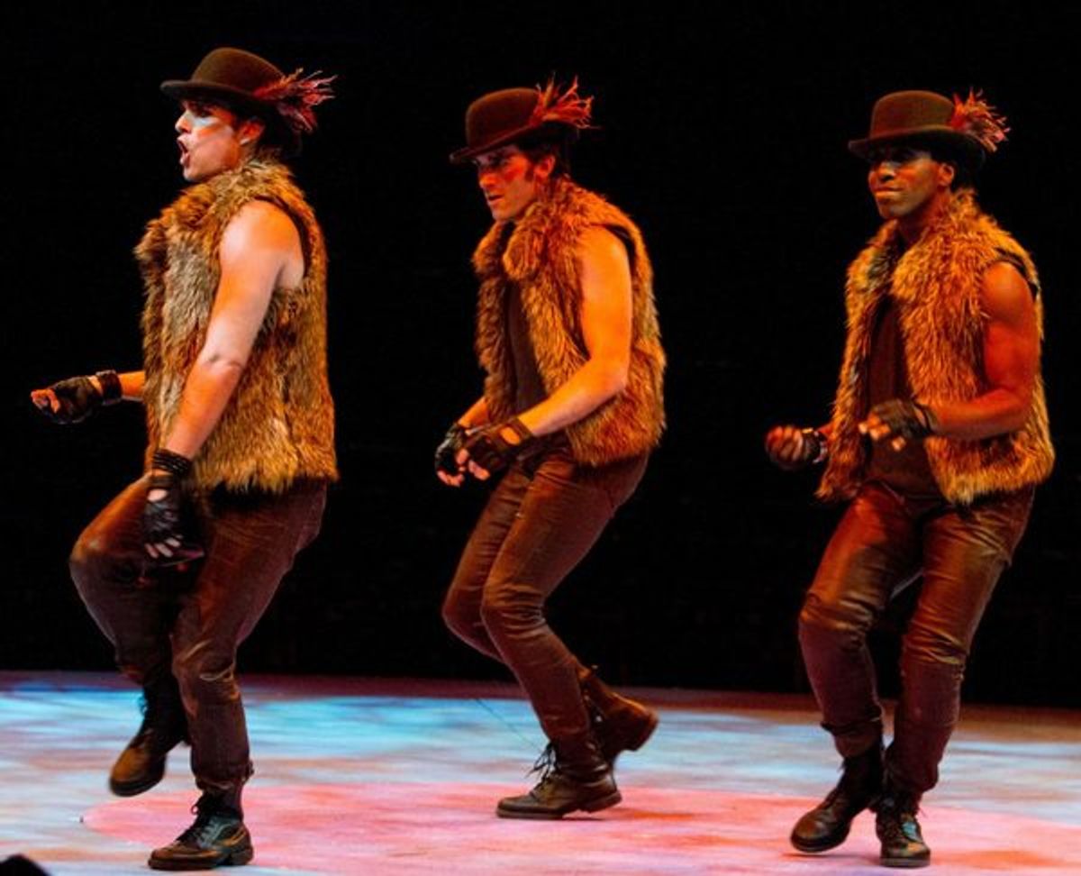 Jordan Grubb, Matthew J. Kilgore and Omari Tau at 