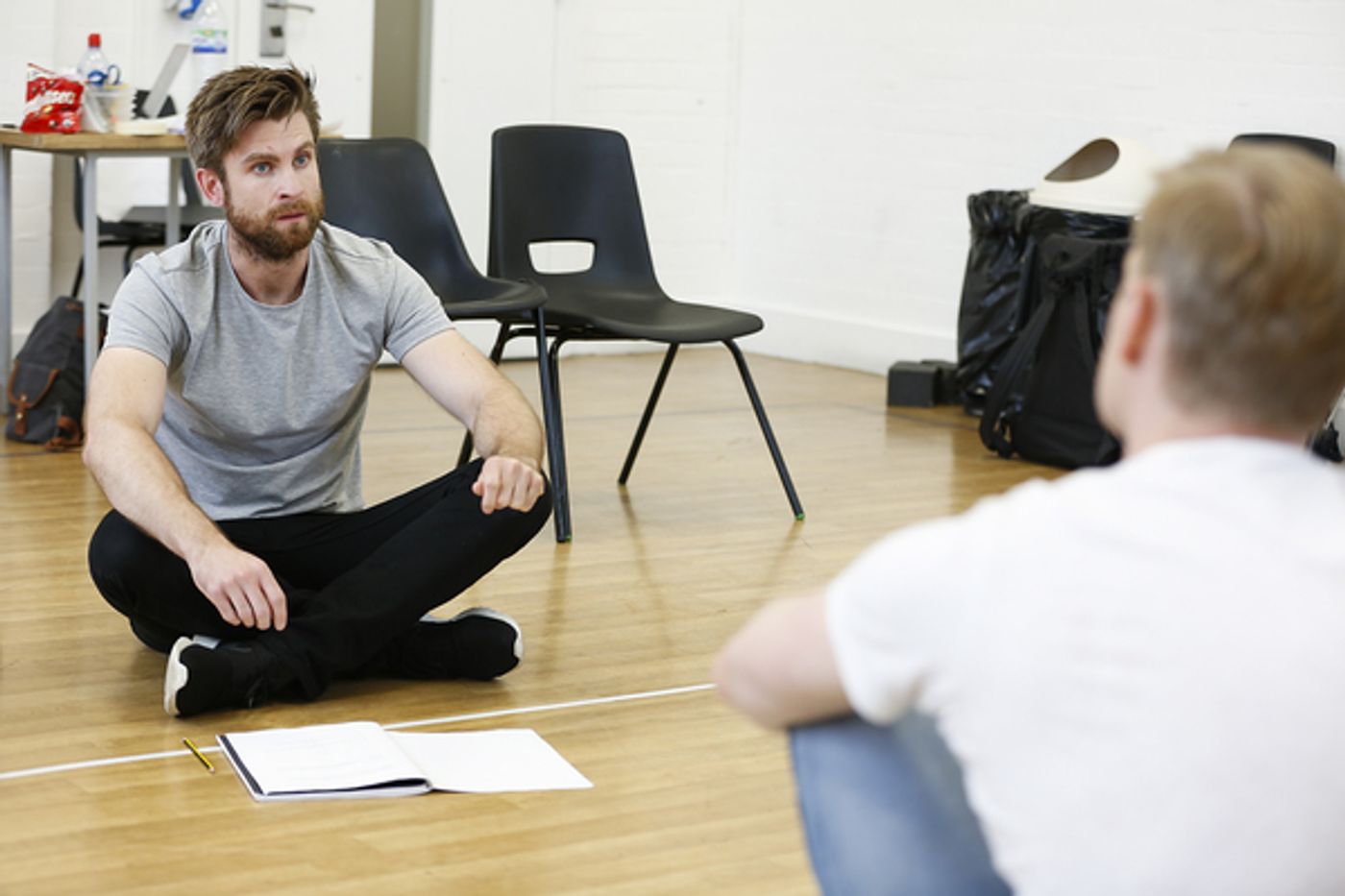 Photo Flash: Rehearsals Begin for UK Premiere of STALKING THE BOGEYMAN  Image