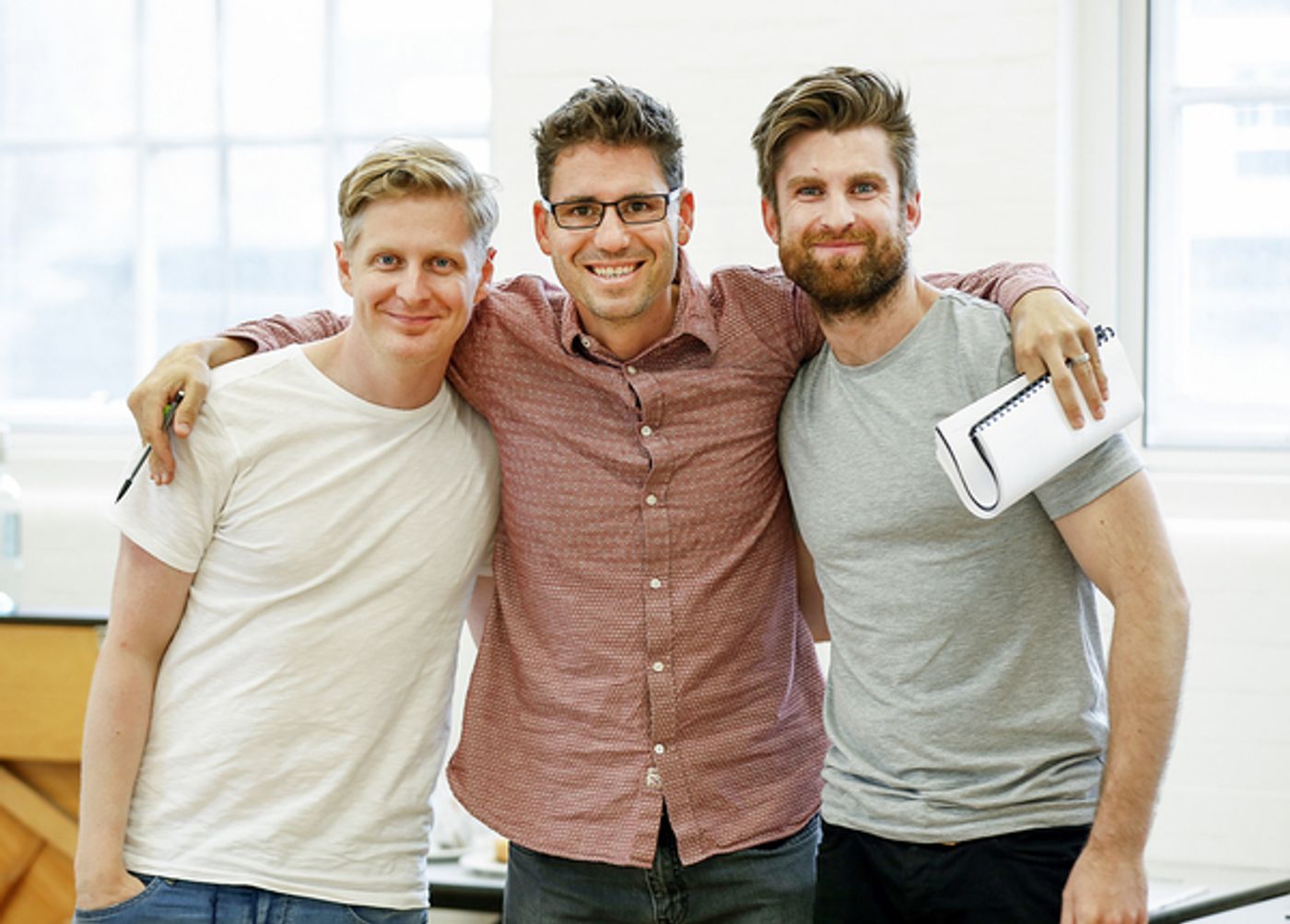 Photo Flash: Rehearsals Begin for UK Premiere of STALKING THE BOGEYMAN  Image