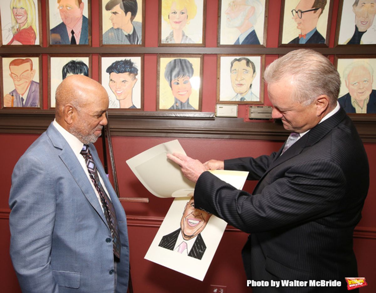 Max Klimavicius and Berry Gordy at 