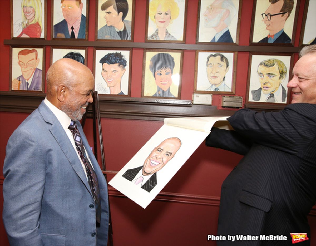 Max Klimavicius with Berry Gordy at 