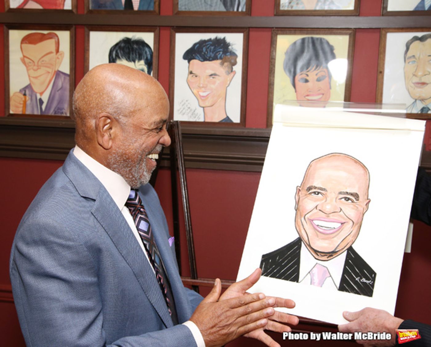 Photo Coverage: MOTOWN's Berry Gordy gets His Place on the Walls of Sardi's!  Image