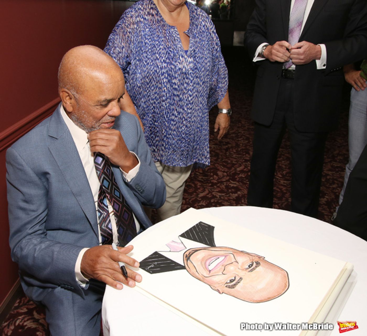 Photo Coverage: MOTOWN's Berry Gordy gets His Place on the Walls of Sardi's!  Image