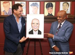 Producer Kevin McCollum with Berry Gordy @ BroadwayWorld Producer Kevin McCollum with Berry Gordy Photo
