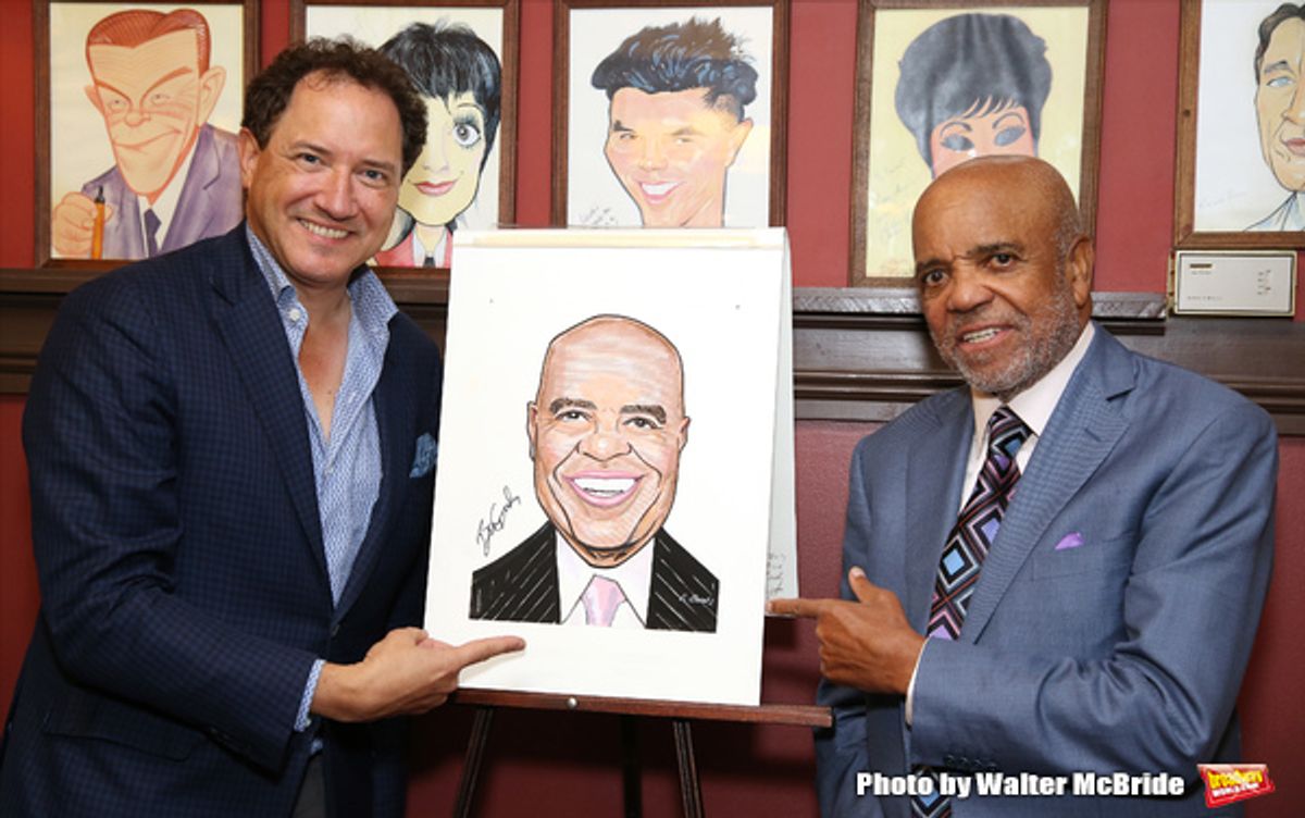Kevin McCollum with Berry Gordy at 