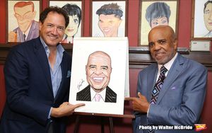 Kevin McCollum with Berry Gordy @ BroadwayWorld Kevin McCollum with Berry Gordy Photo