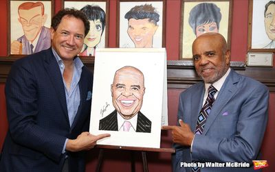 Kevin McCollum with Berry Gordy Photo