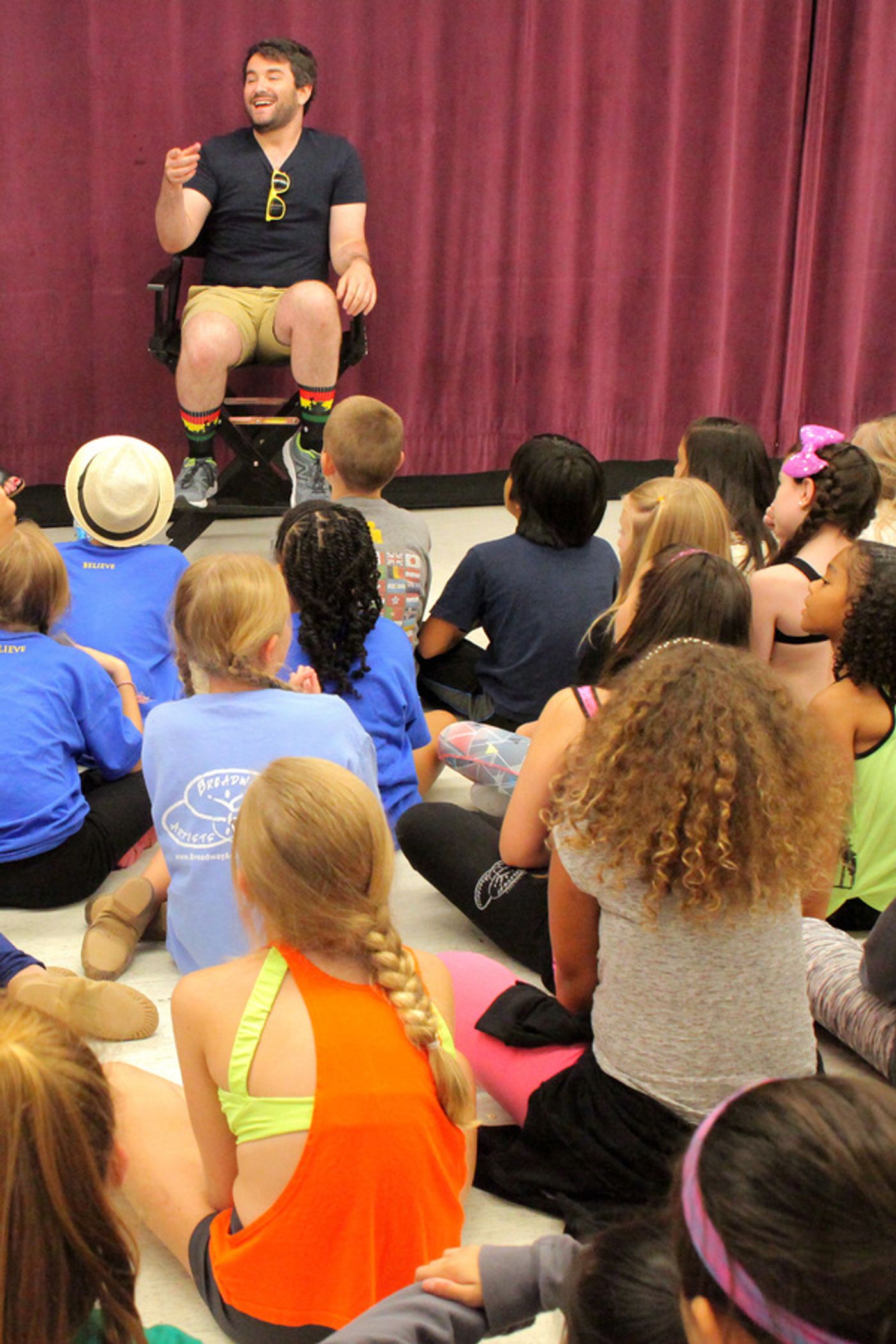 Photo Flash: SCHOOL OF ROCK's Alex Brightman Mentors Broadway Artists Alliance Students Photo Flash: SCHOOL OF ROCK's Alex Brightman Mentors Broadway Artists Alliance Students Image