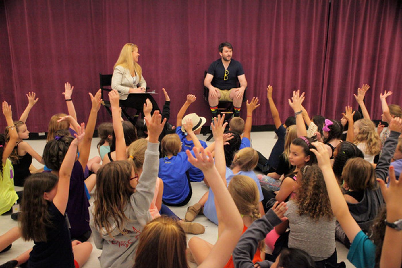 Photo Flash: SCHOOL OF ROCK's Alex Brightman Mentors Broadway Artists Alliance Students Photo Flash: SCHOOL OF ROCK's Alex Brightman Mentors Broadway Artists Alliance Students Image