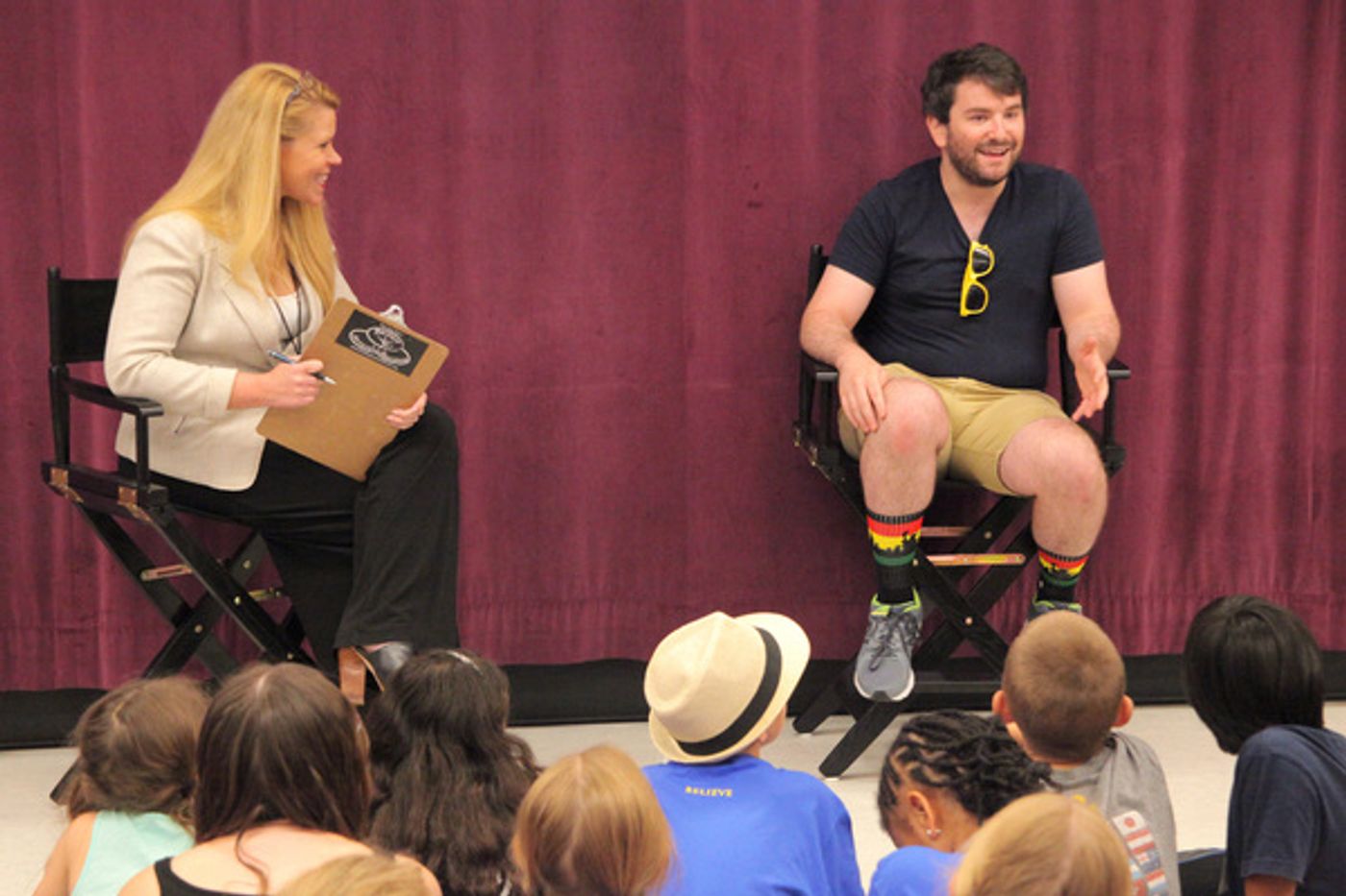 Photo Flash: SCHOOL OF ROCK's Alex Brightman Mentors Broadway Artists Alliance Students Photo Flash: SCHOOL OF ROCK's Alex Brightman Mentors Broadway Artists Alliance Students Image