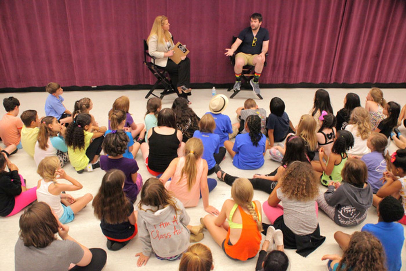 Photo Flash: SCHOOL OF ROCK's Alex Brightman Mentors Broadway Artists Alliance Students Photo Flash: SCHOOL OF ROCK's Alex Brightman Mentors Broadway Artists Alliance Students Image
