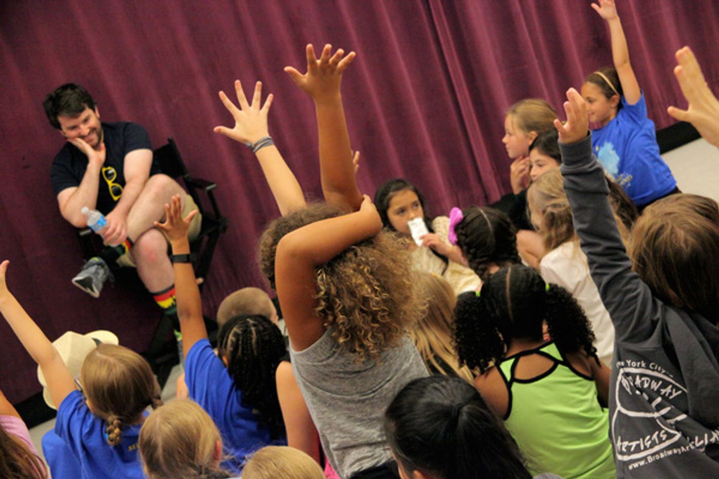 Photo Flash: SCHOOL OF ROCK's Alex Brightman Mentors Broadway Artists Alliance Students Photo Flash: SCHOOL OF ROCK's Alex Brightman Mentors Broadway Artists Alliance Students Image