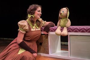 Dara Cameron as Velveteen Rabbit @ BroadwayWorld Dara Cameron as Velveteen Rabbit Photo