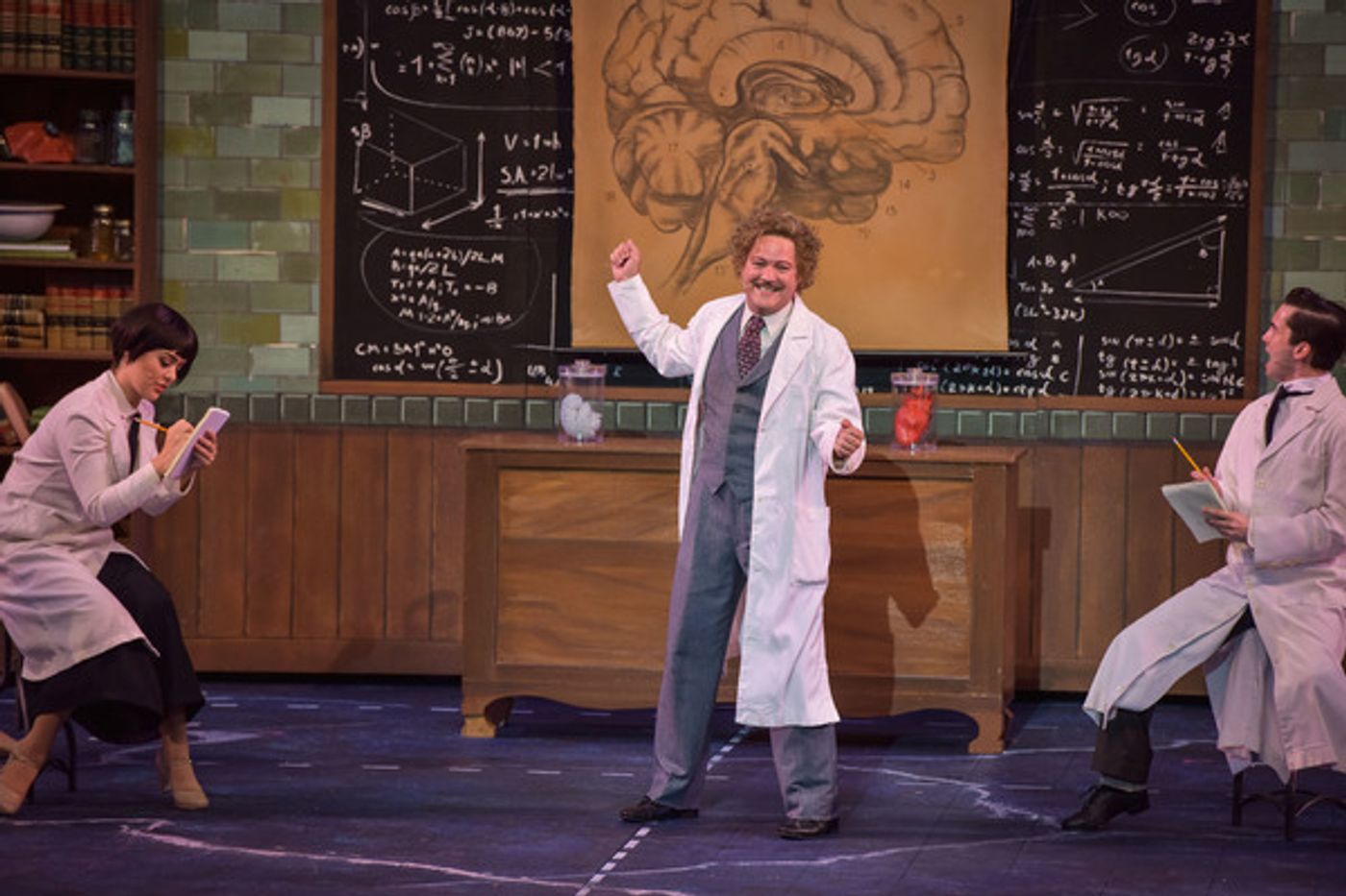 Photo Flash: First Look at Robert Petkoff, Stephanie Gibson, Steve Rosen and More in YOUNG FRANKENSTEIN at The Muny Photo Flash: First Look at Robert Petkoff, Stephanie Gibson, Steve Rosen and More in YOUNG FRANKENSTEIN at The Muny Image