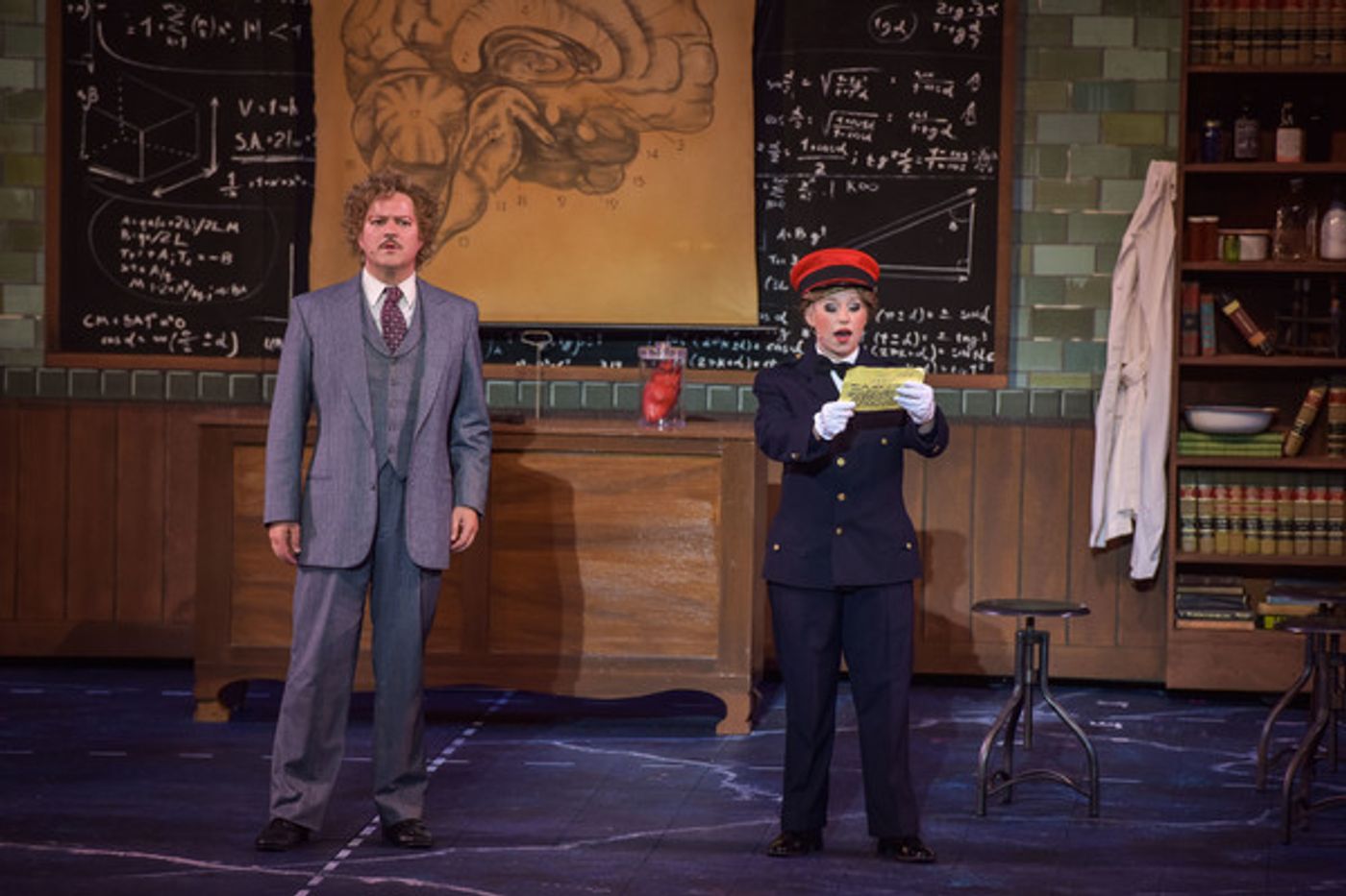 Photo Flash: First Look at Robert Petkoff, Stephanie Gibson, Steve Rosen and More in YOUNG FRANKENSTEIN at The Muny Photo Flash: First Look at Robert Petkoff, Stephanie Gibson, Steve Rosen and More in YOUNG FRANKENSTEIN at The Muny Image