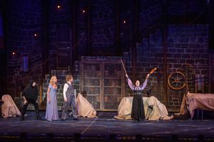 Steve Rosen, Stephanie Gibson, Robert Petkoff and Vicki Lewis Photo