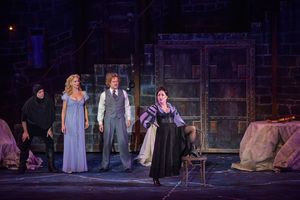 Steve Rosen, Stephanie Gibson, Robert Petkoff and Vicki Lewis Photo