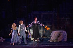 Stephanie Gibson, Robert Petkoff and Vicki Lewis Photo