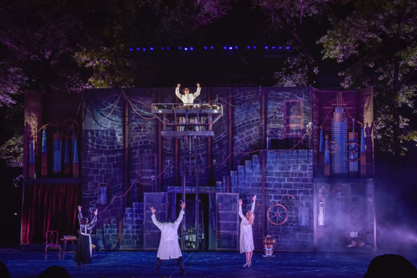 Photo Flash: First Look at Robert Petkoff, Stephanie Gibson, Steve Rosen and More in YOUNG FRANKENSTEIN at The Muny  Image