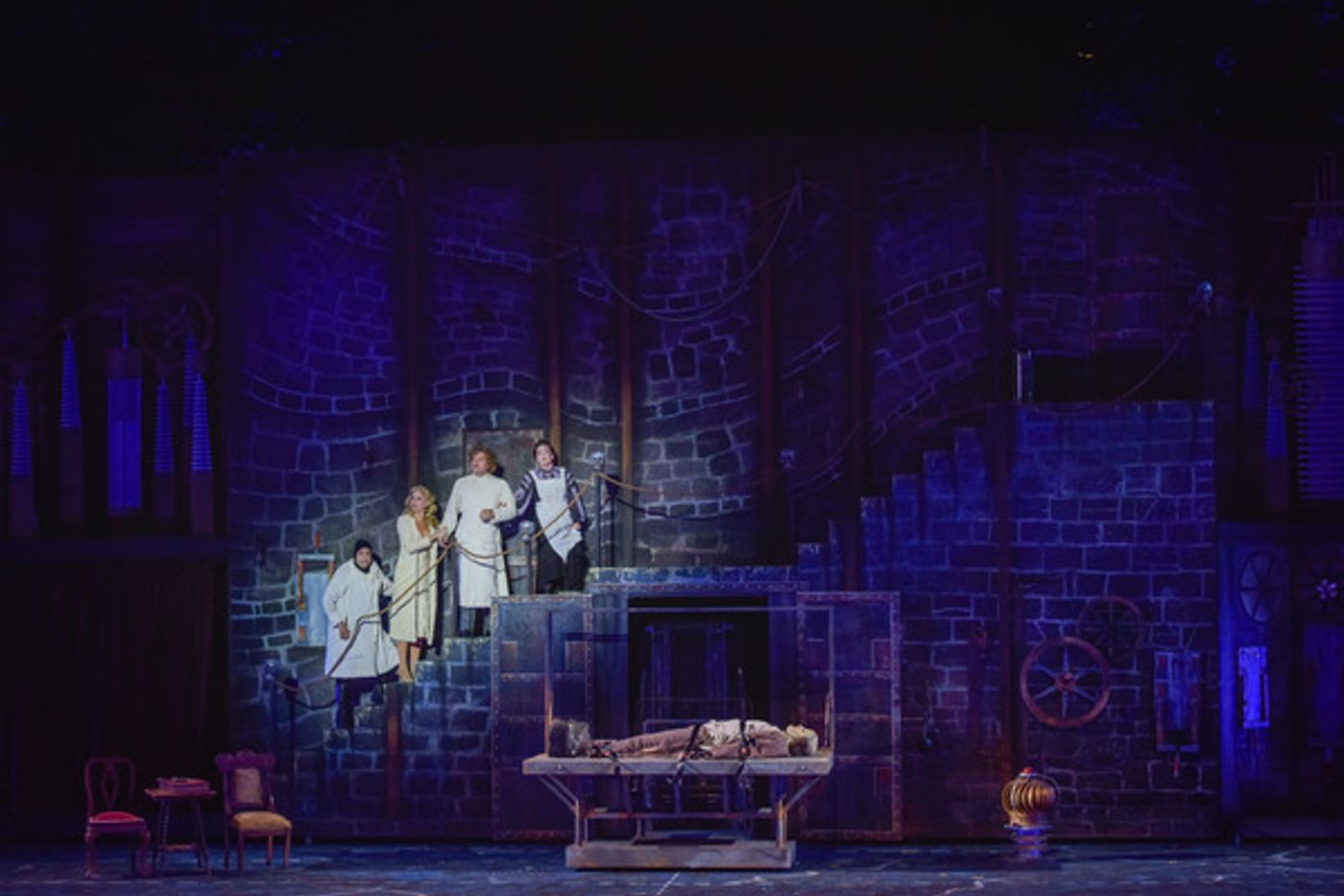 Photo Flash: First Look at Robert Petkoff, Stephanie Gibson, Steve Rosen and More in YOUNG FRANKENSTEIN at The Muny Photo Flash: First Look at Robert Petkoff, Stephanie Gibson, Steve Rosen and More in YOUNG FRANKENSTEIN at The Muny Image