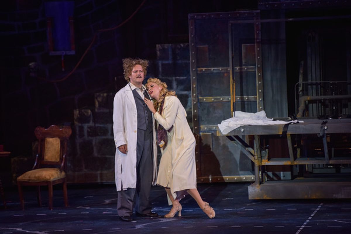 Robert Petkoff and Stephanie Gibson at 