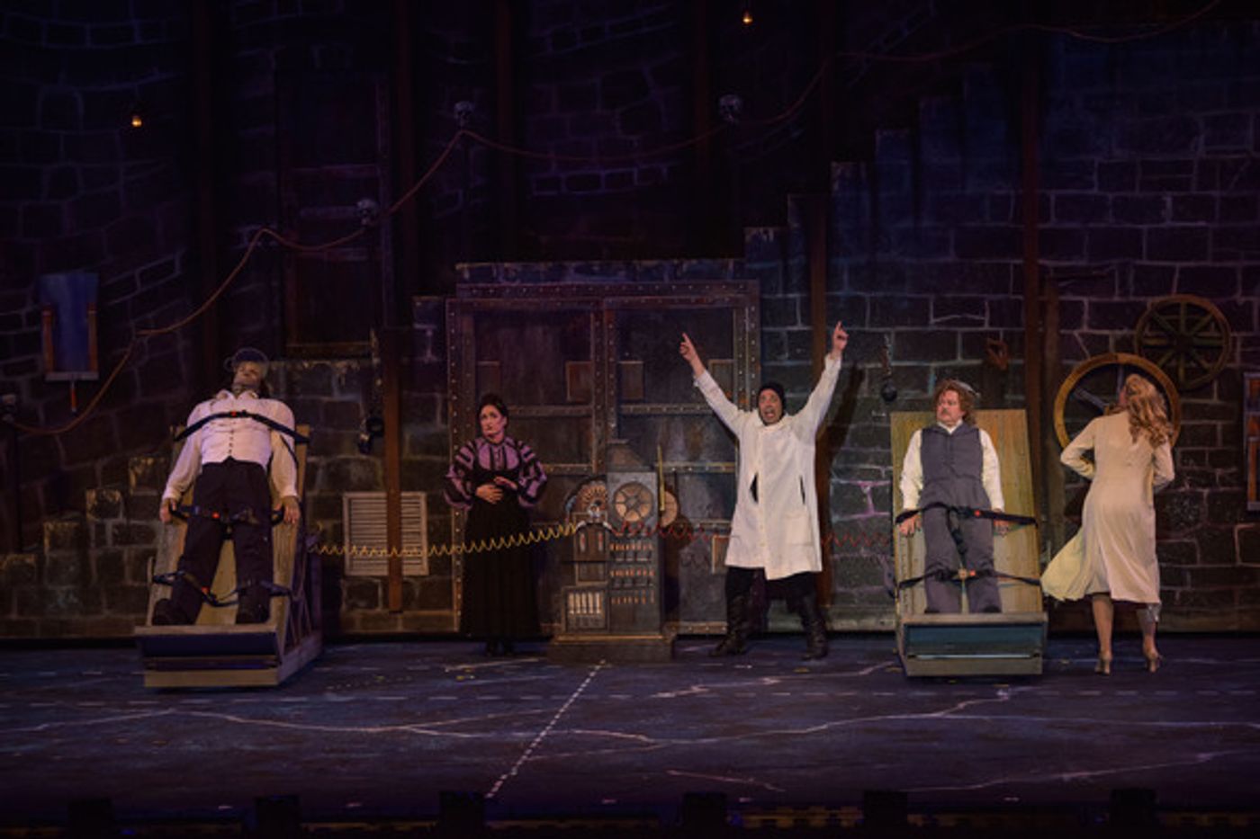 Photo Flash: First Look at Robert Petkoff, Stephanie Gibson, Steve Rosen and More in YOUNG FRANKENSTEIN at The Muny Photo Flash: First Look at Robert Petkoff, Stephanie Gibson, Steve Rosen and More in YOUNG FRANKENSTEIN at The Muny Image