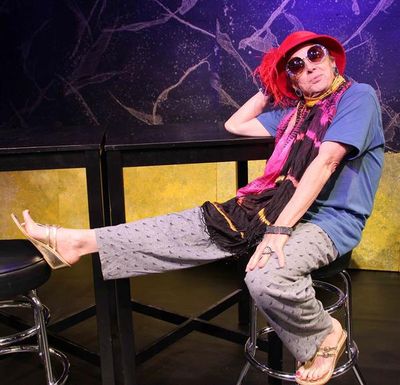Jaston Williams as "Hildy Starkfincher" from THE WOLVERINE WALKS INTO A BAR Photo
